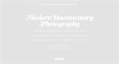 Desktop Screenshot of juliannaarendashphotography.com